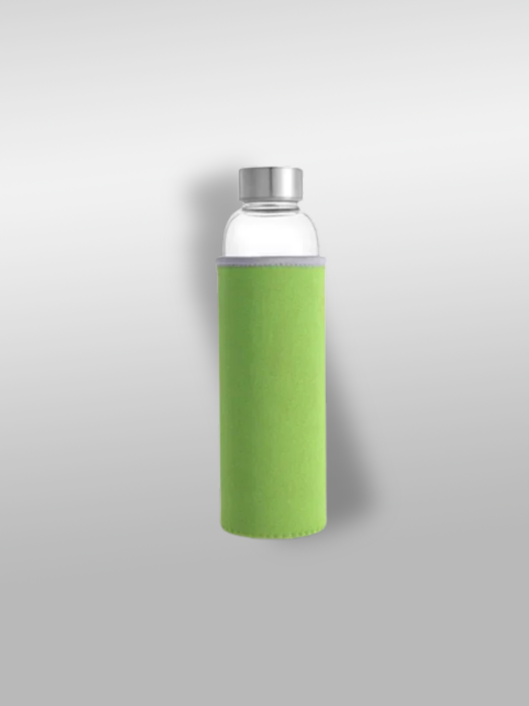 Gourde en verre | Verte