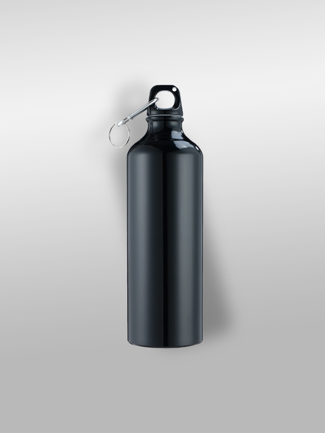 Gourde en aluminium | Noire