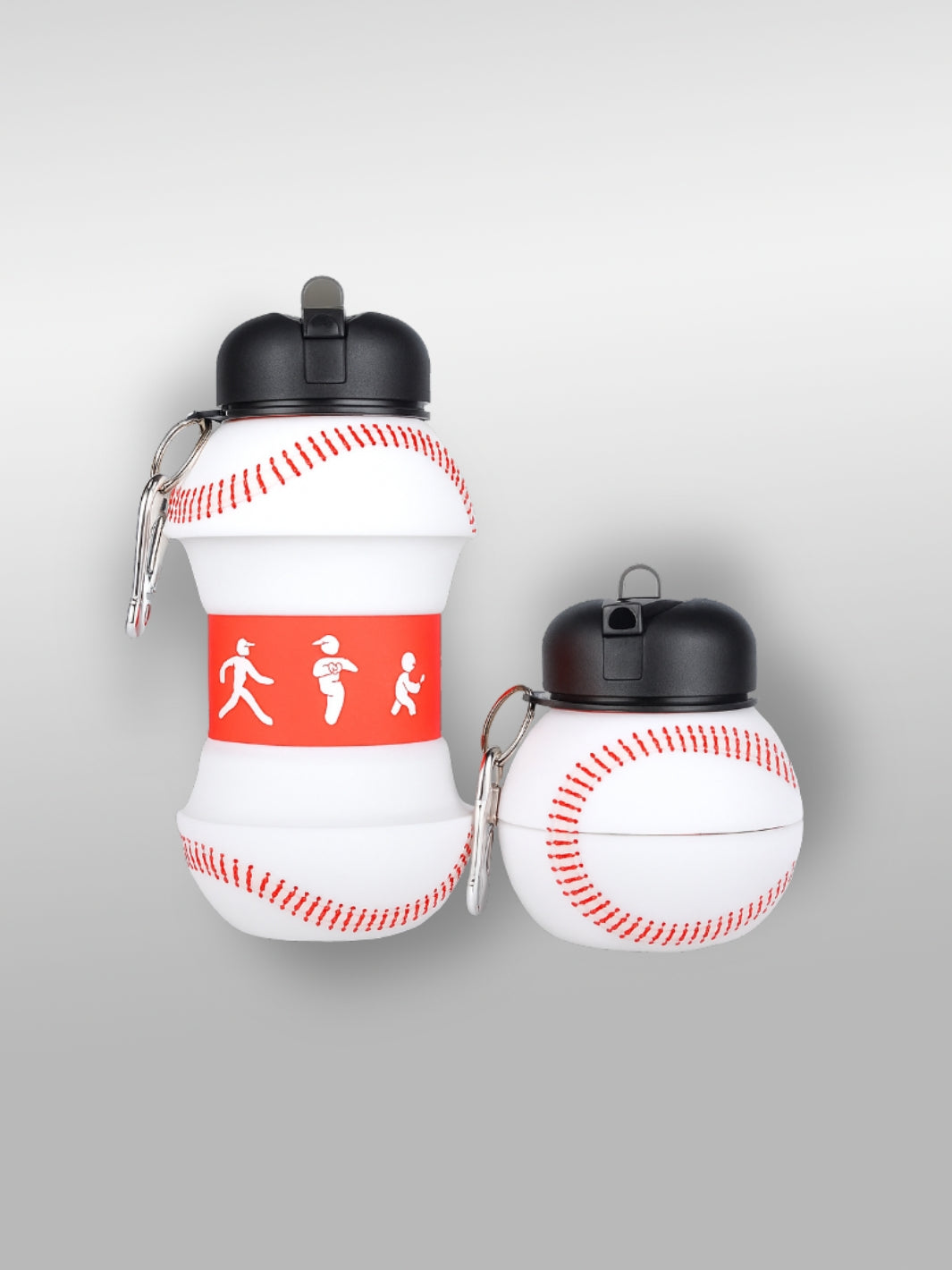 Gourde pliable baseball
