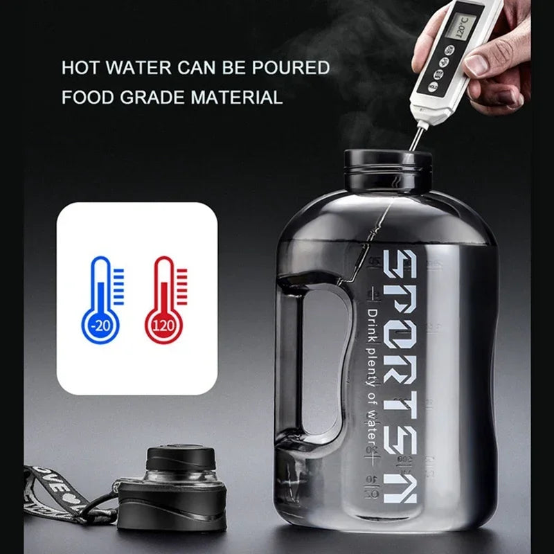 Gourde de sport noire