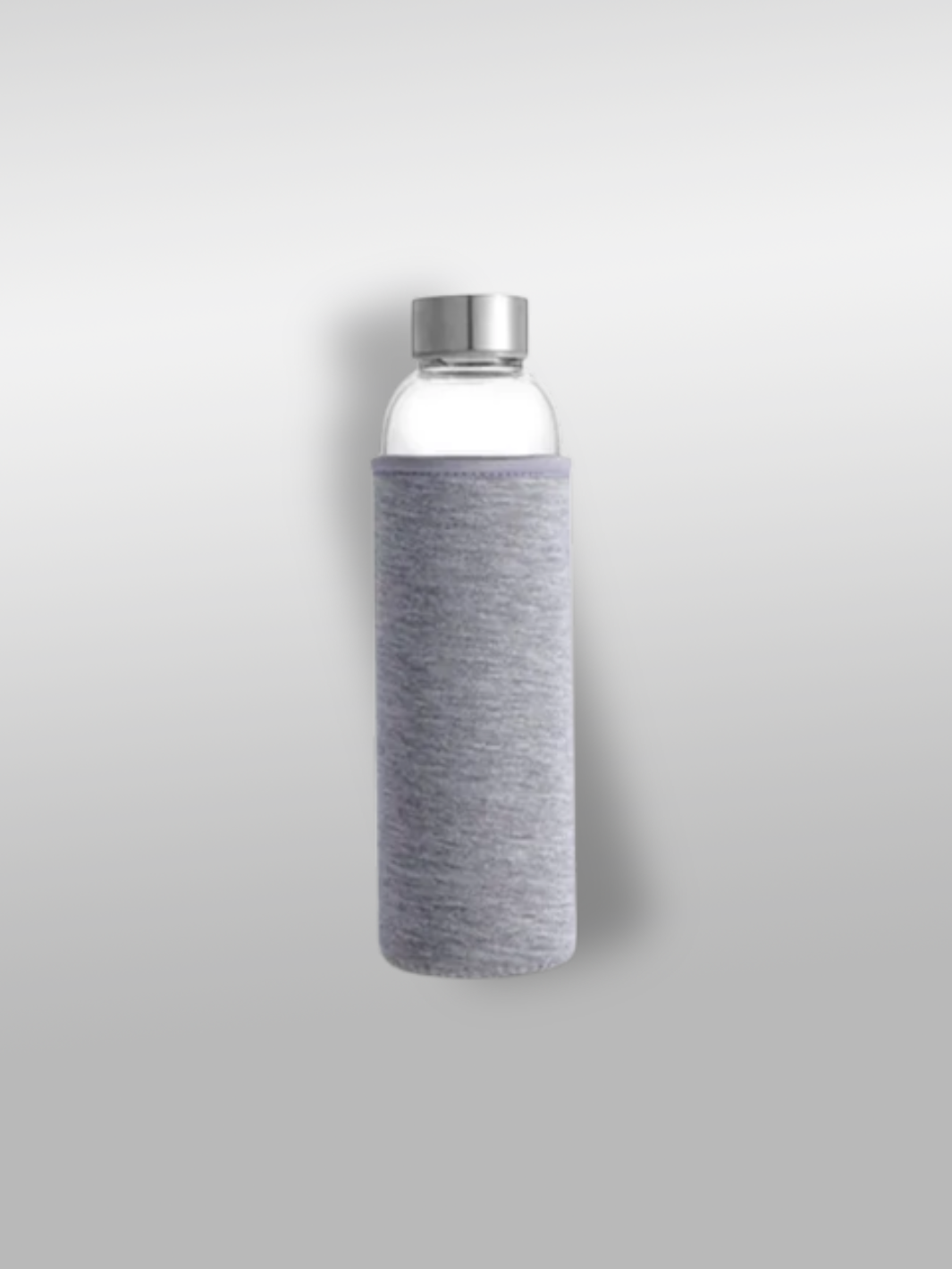 Gourde en verre | Grise