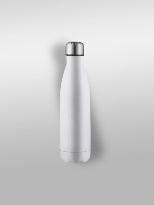 Gourde en acier | Blanc mat