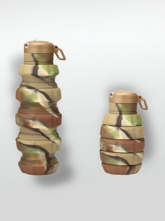 Gourde pliable | Style camouflage