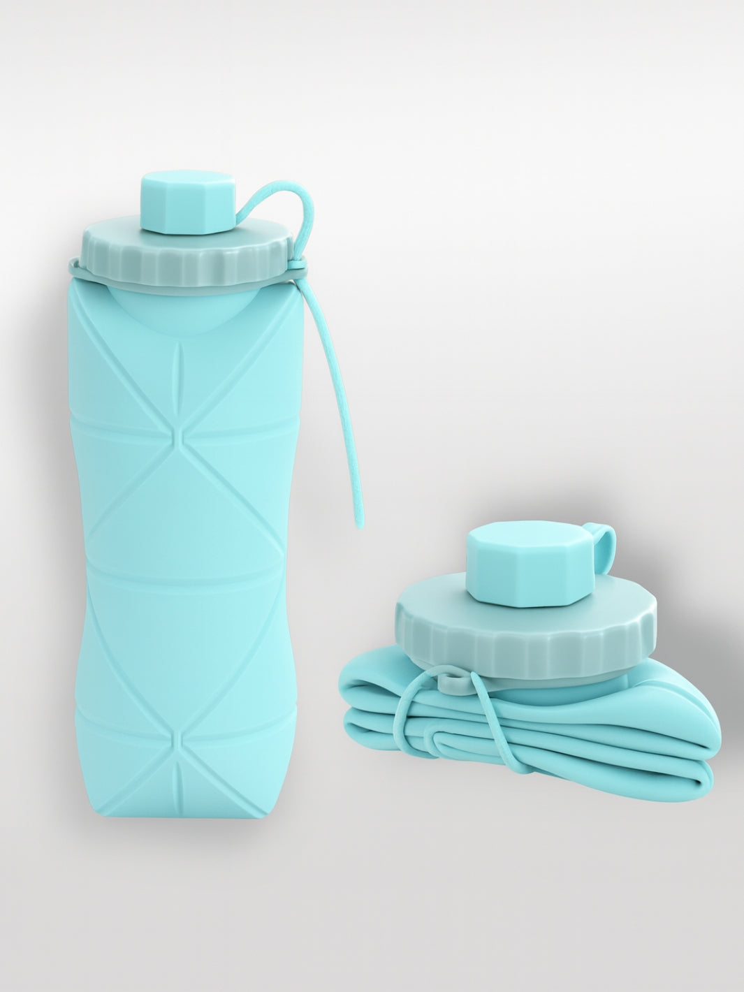 Gourde pliable | Bleu