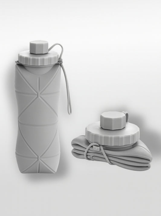 Gourde pliable | Grise